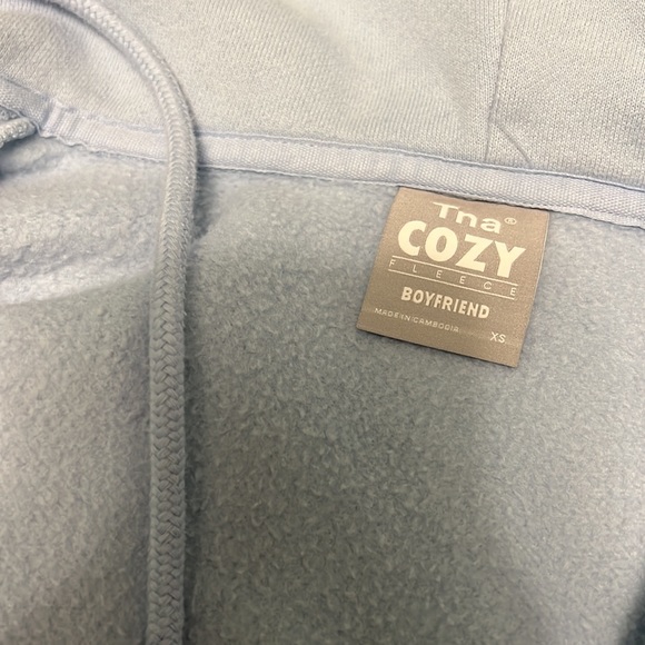 Aritzia Cozy Fleece Zip - Picture 2 of 3